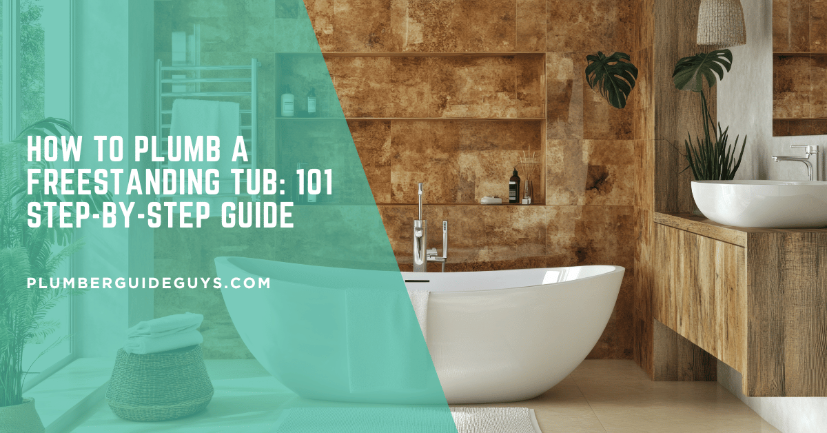How to Plumb a Freestanding Tub: 101 Step-by-Step Guide