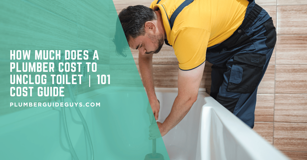 How Much Does a Plumber Cost to Unclog Toilet | 101 Cost Guide