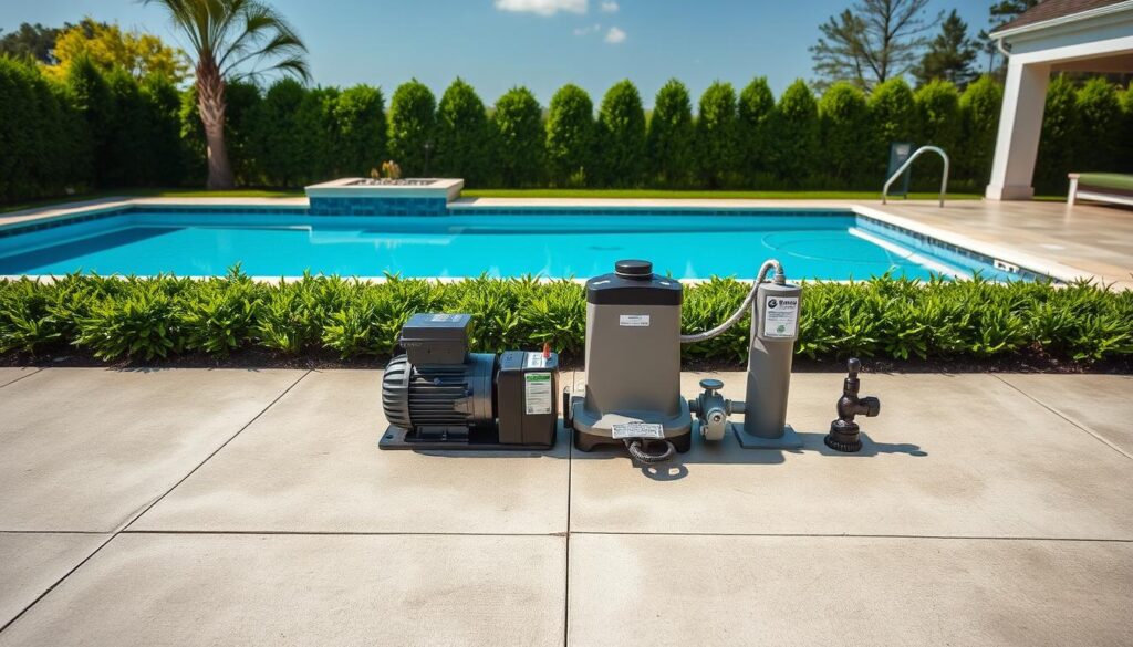 Pool Equipment Pad Installation