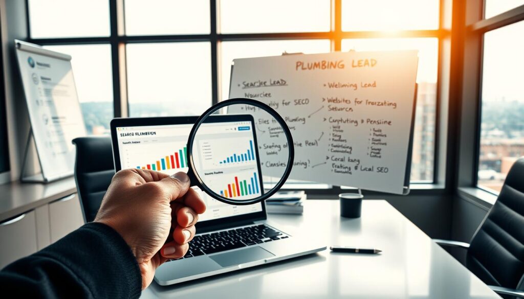 SEO strategies for plumbing lead generation