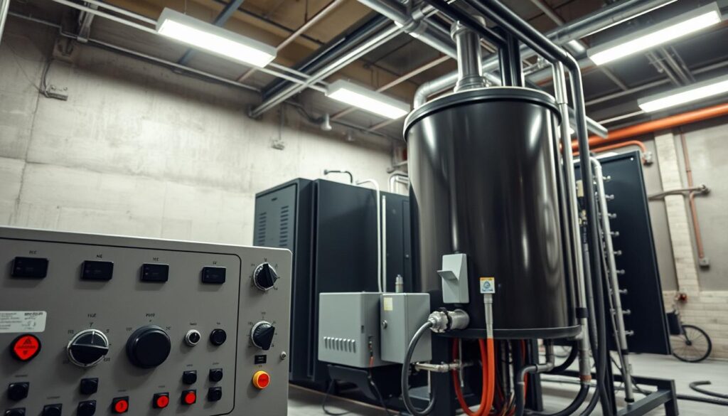 Steam Generator Electrical Setup