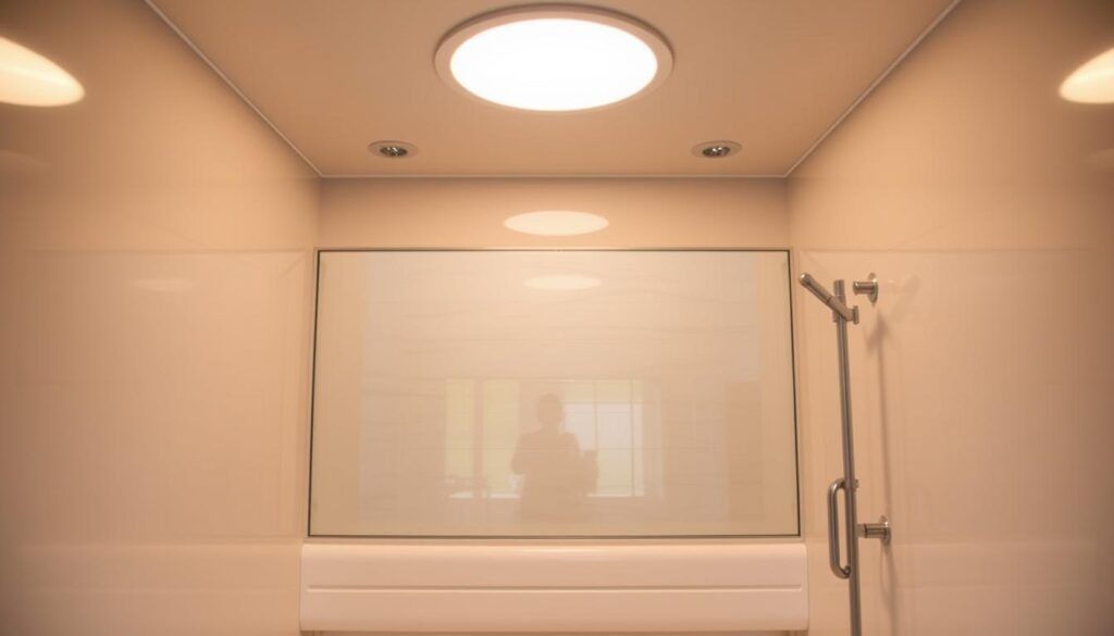 Steam Shower Lighting and Accessories