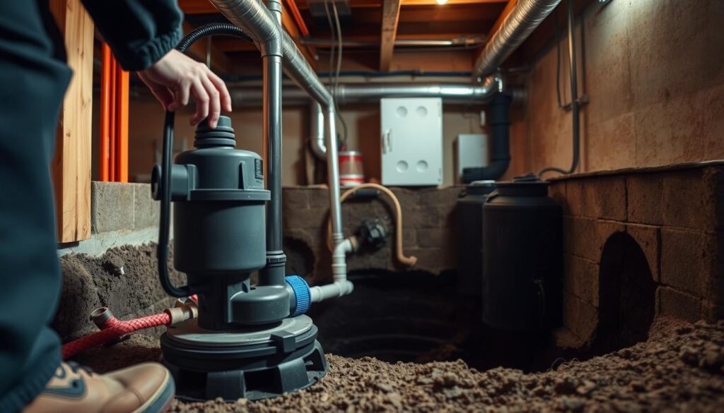 Sump Pump Installation Process