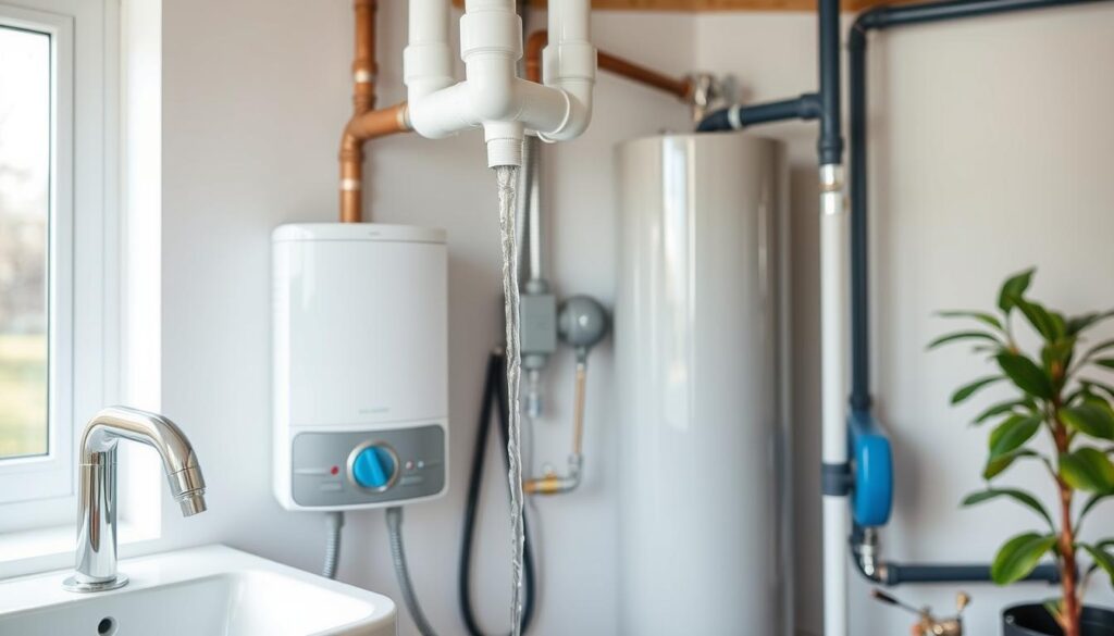Sustainable plumbing systems with water-saving fixtures and energy-efficient components