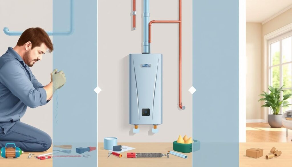 Tankless Water Heater Installation Process Tankless Water Heater Installation Process