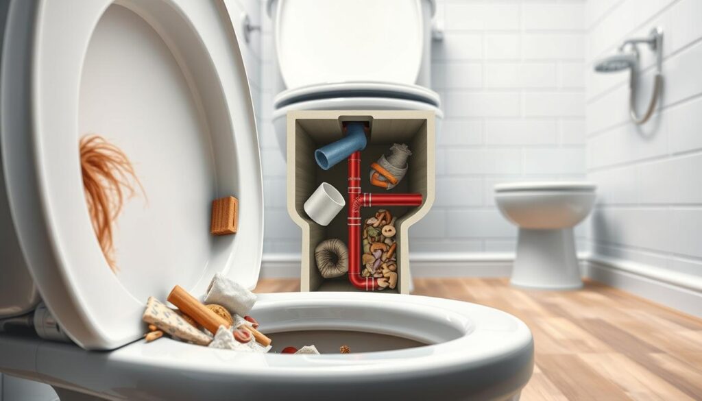 Types of Toilet Clogs
