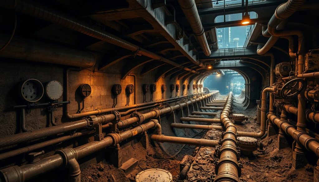 Urban Sewer Development Infrastructure