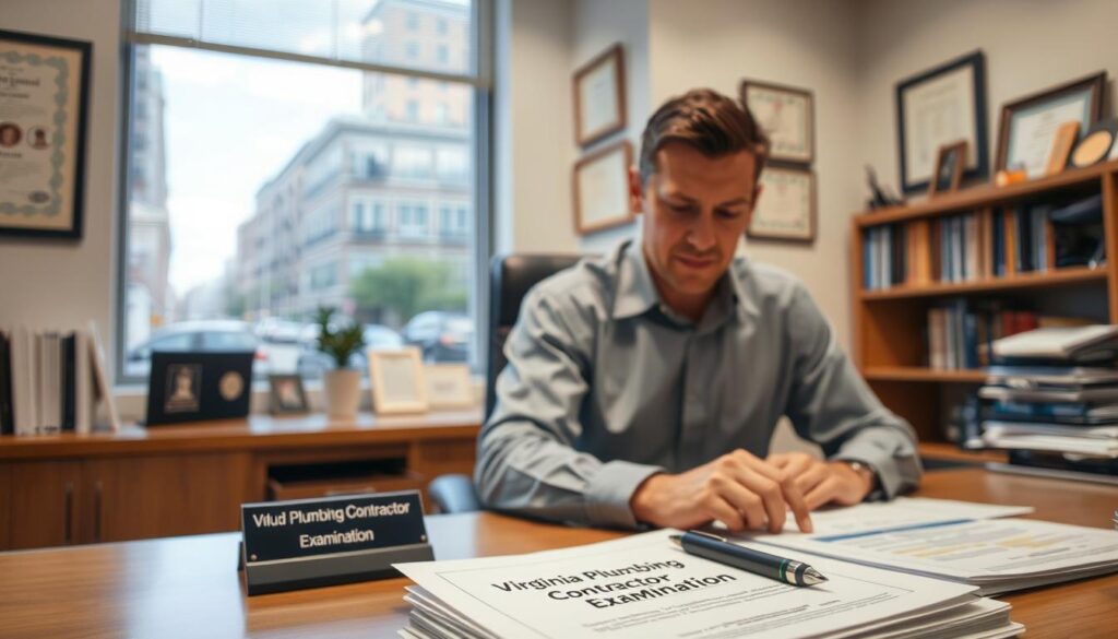 Virginia Plumbing Contractor Examination Process