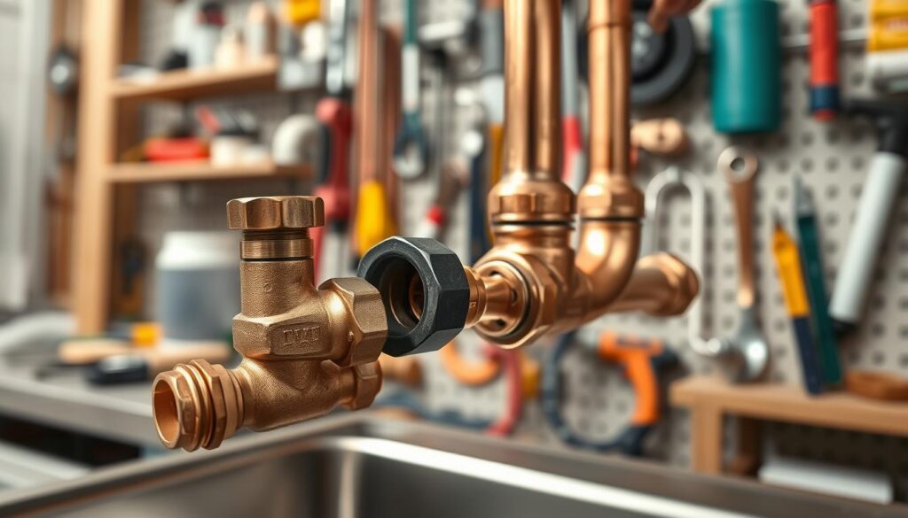 Water Supply Line Connection