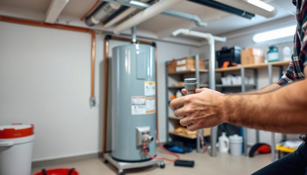 does a plumber replace a water heater