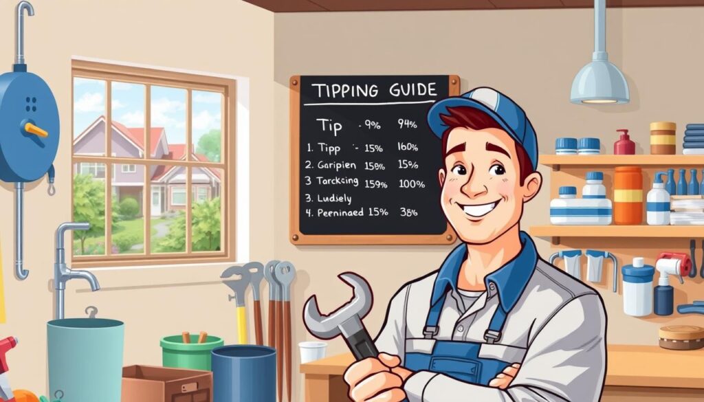 how much do you tip a plumber
