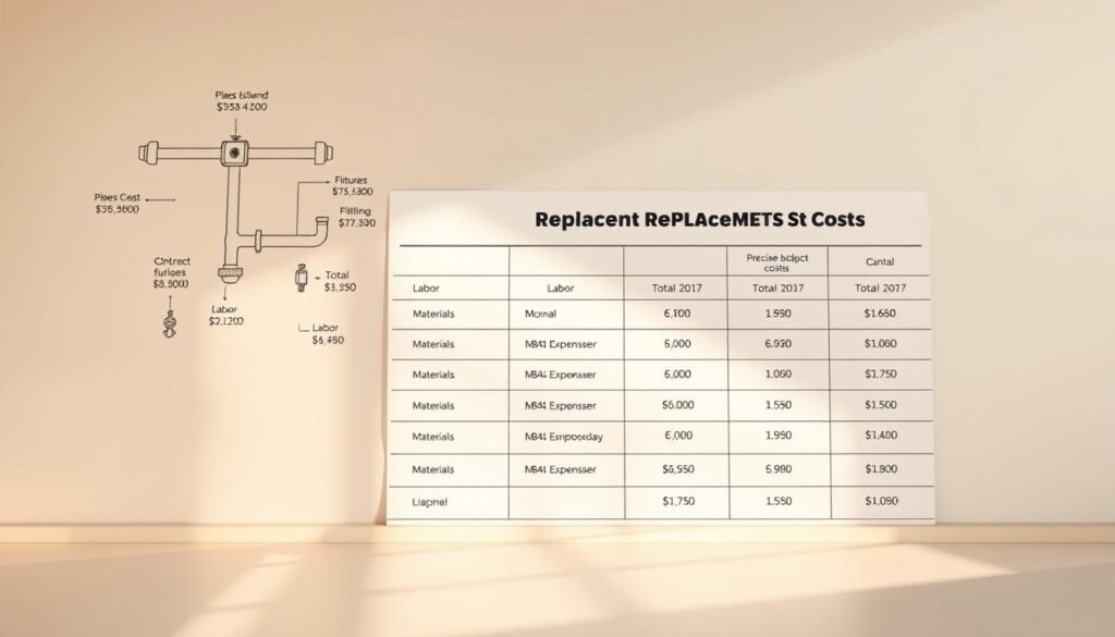 how much does it cost to replace plumbing