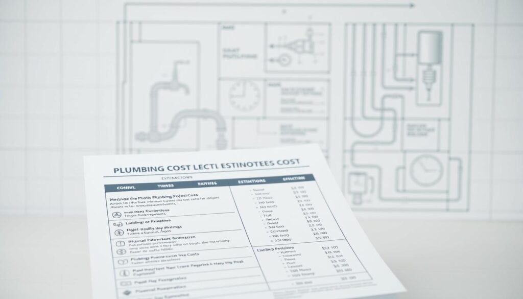 how to estimate plumbing works