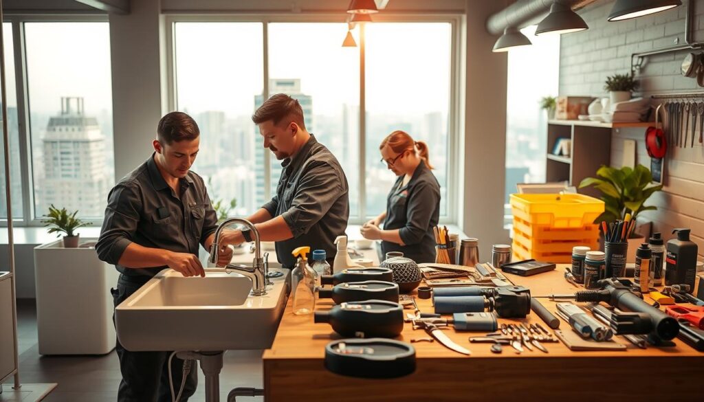 how to market a plumbing business