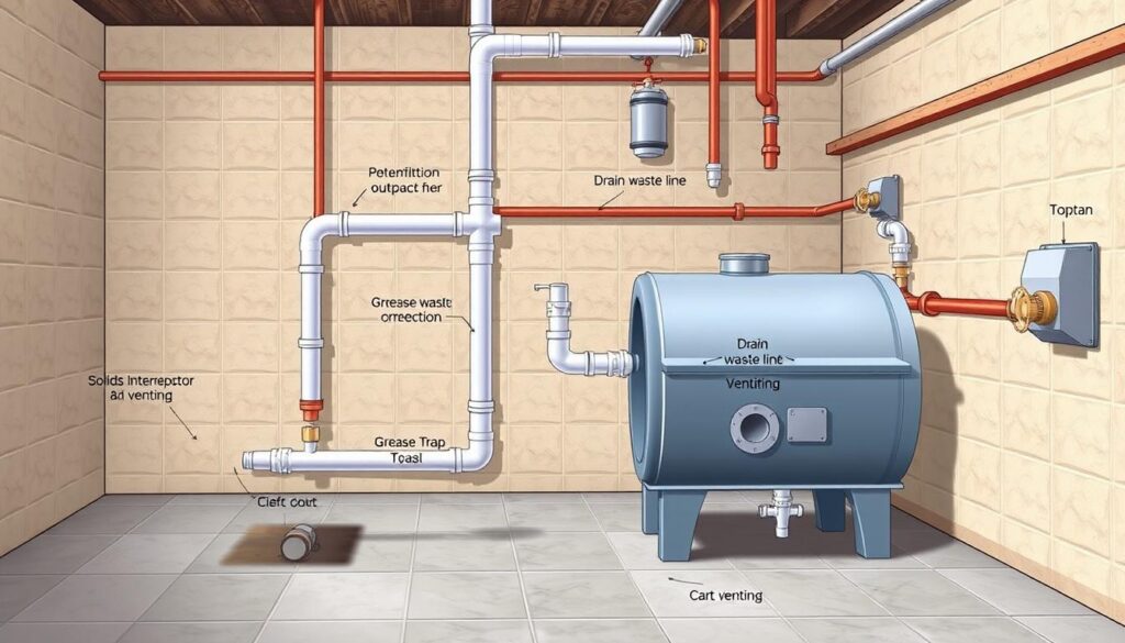 how to plumb a grease trap how to plumb a grease trap