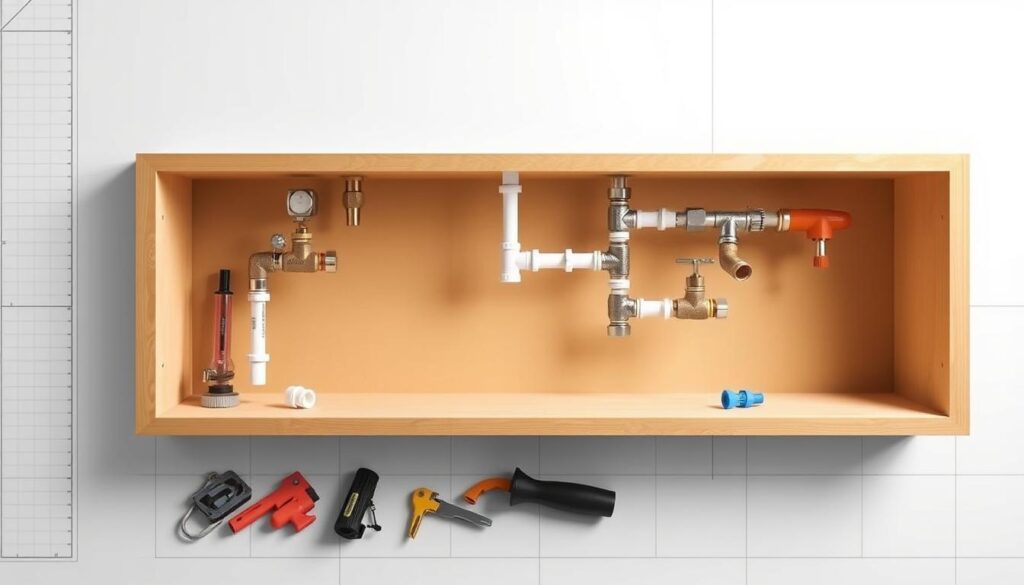 how to plumb a wall how to plumb a wall