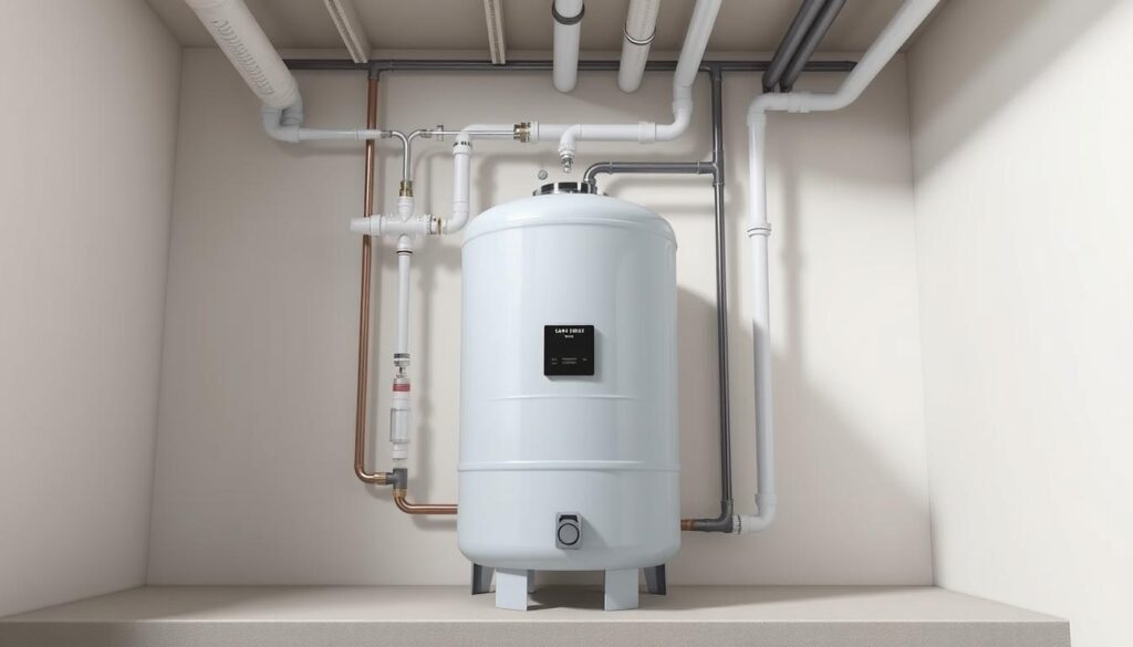 how to plumb a water pressure tank