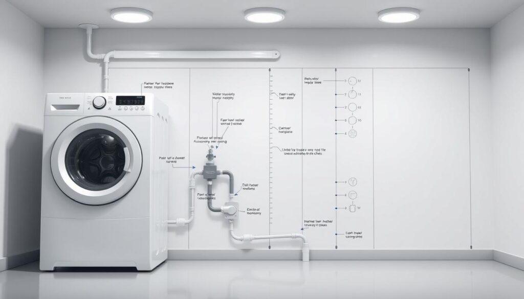 how to plumb in a washer