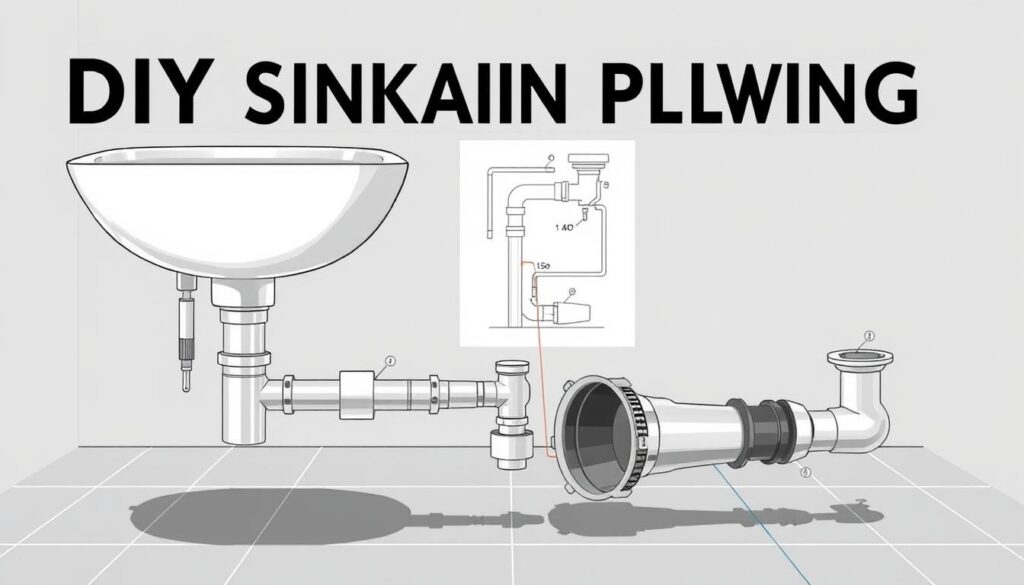 how to plumb sink drain