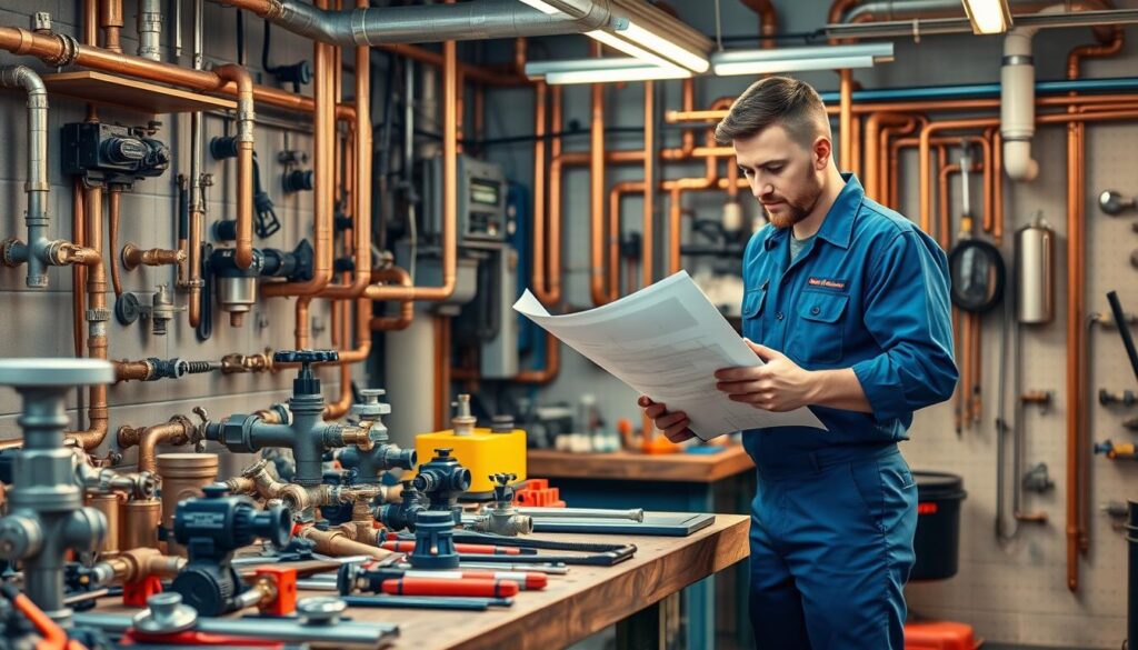 is plumbing blue collar