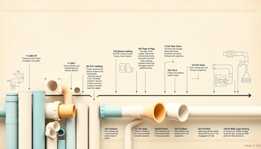 when did pvc plumbing start