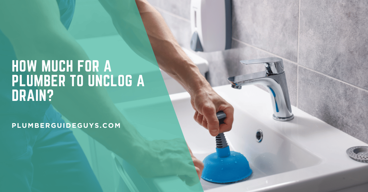 How Much For A Plumber To Unclog A Drain?