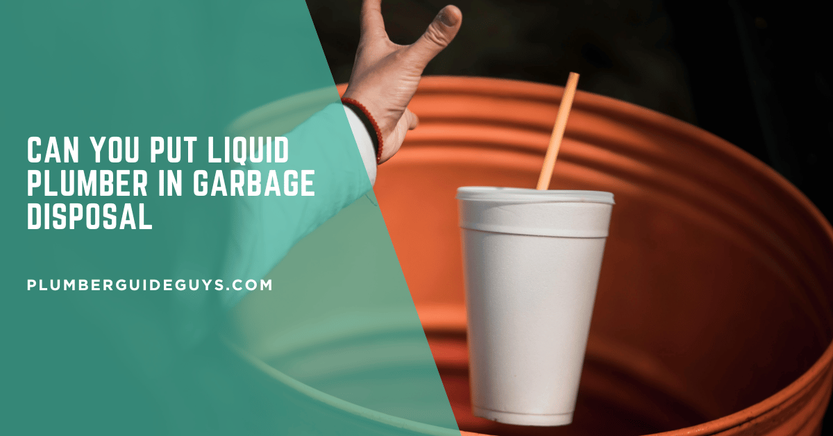 Can You Put Liquid Plumber in Garbage Disposal