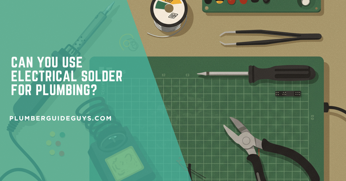 Can You Use Electrical Solder for Plumbing?